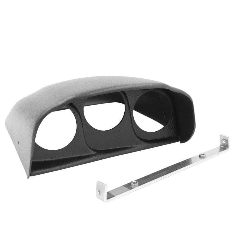 Autometer 03-07 Dodge Ram Triple Dash Pod - Black Gauge Pods AutoMeter