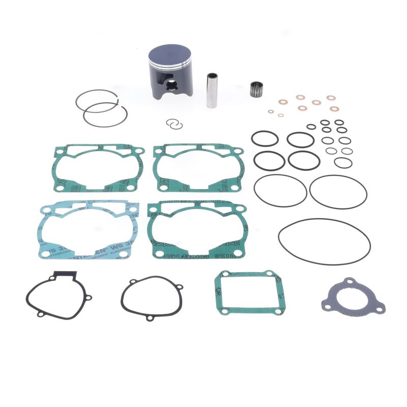 Athena 13-16 KTM EXC 300 71.93mm Bore Cast 2-Stroke Top End Piston Kit w/Top End Gasket Kit Piston Sets - Powersports Athena