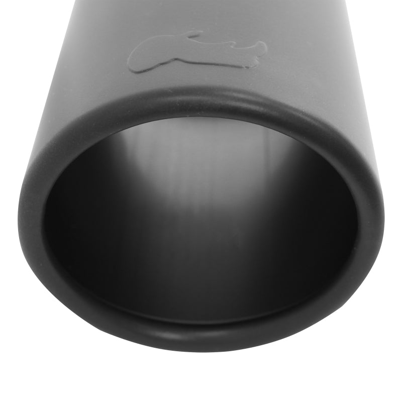 Go Rhino Exhaust Tip - Black - ID 2 1/4in x L 14in x OD 4in Tips Go Rhino