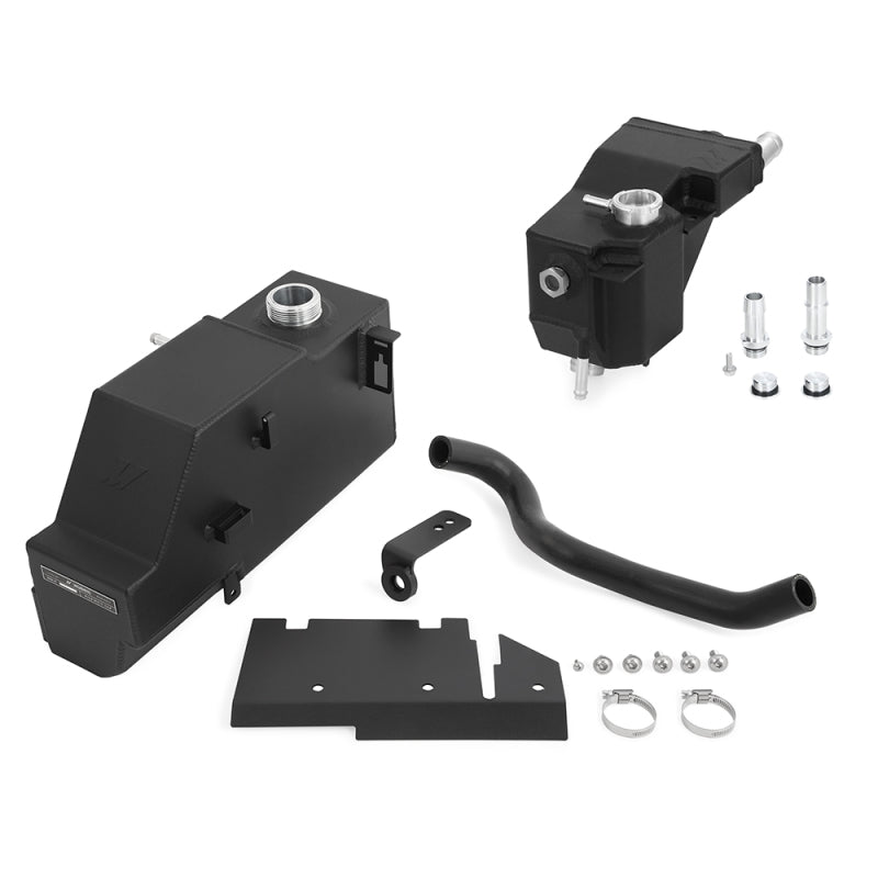 Mishimoto 11-19 Ford 6.7L Powerstroke Expansion Tank Kit - Micro-Wrinkle Black Cooling Packages Mishimoto