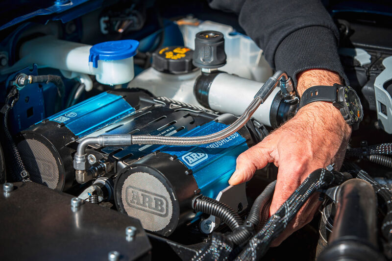 ARB Brushless Twin Motor On-Board 12V Air Compressor Kit Air Compressor Systems ARB