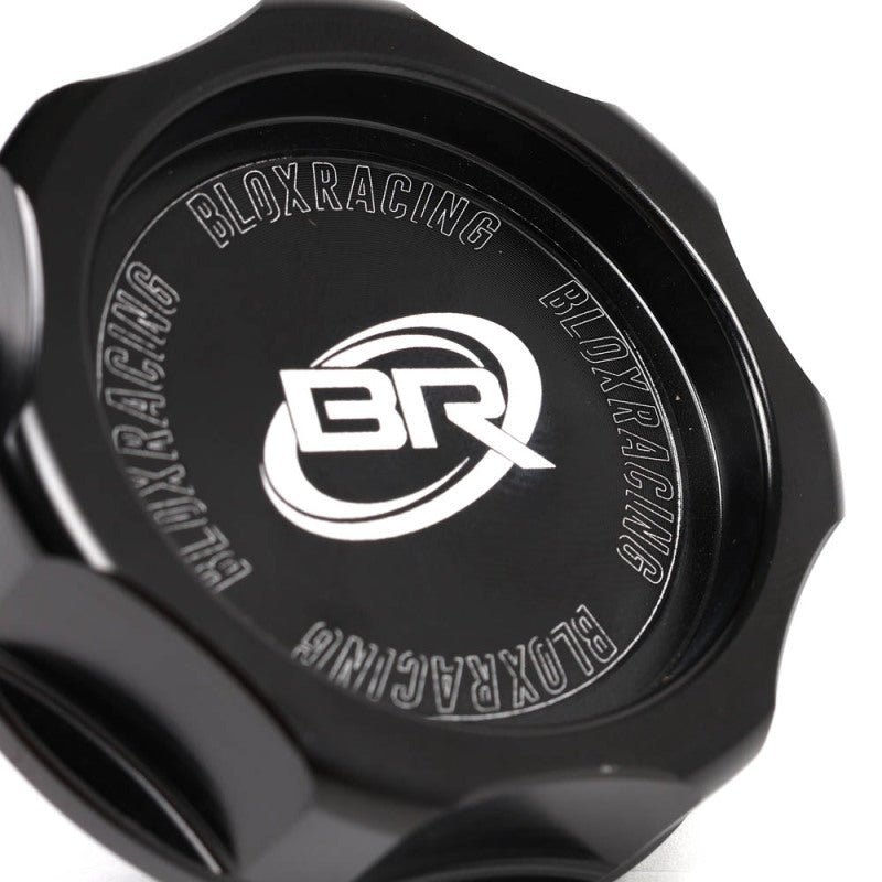 BLOX Racing Billet Honda Oil Cap - Black Oil Caps BLOX Racing