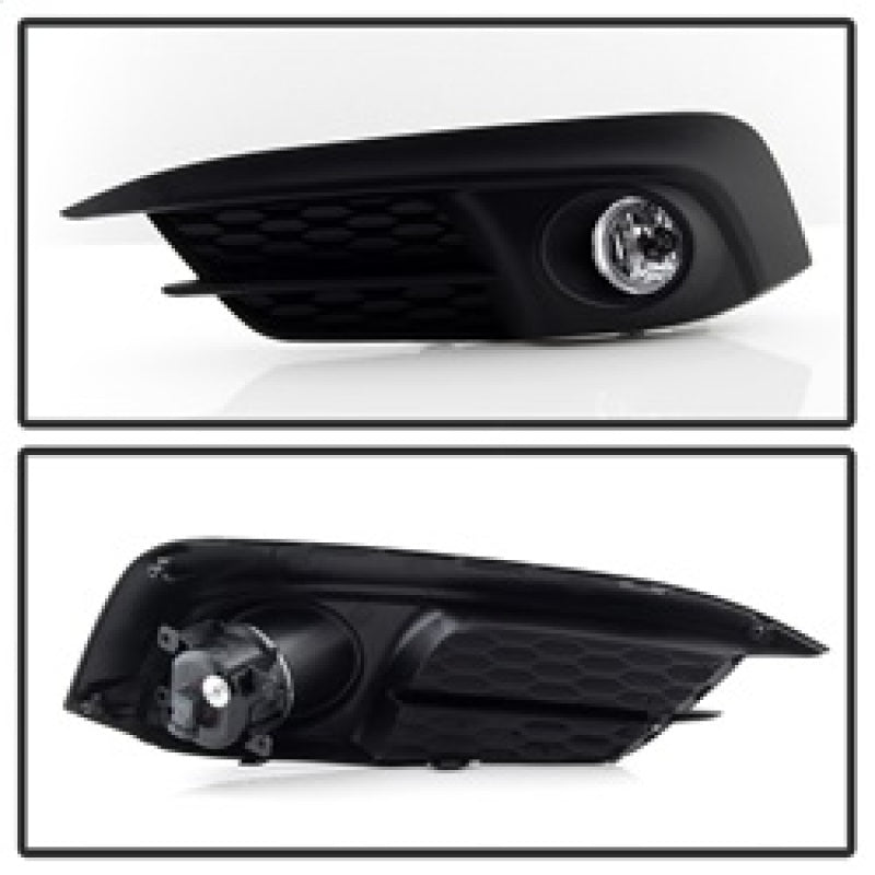 Spyder Honda Civic 2016-2017 2Dr/Coupe OEM Fog Light W/Switch- Clear FL-HC2016-2D-C Fog Lights SPYDER