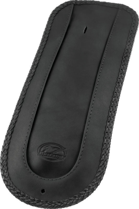 Mustang 06-17 Harley Dyna , 93-17 Wide Glide Fender Bib - Black Fender Bibs Mustang Motorcycle