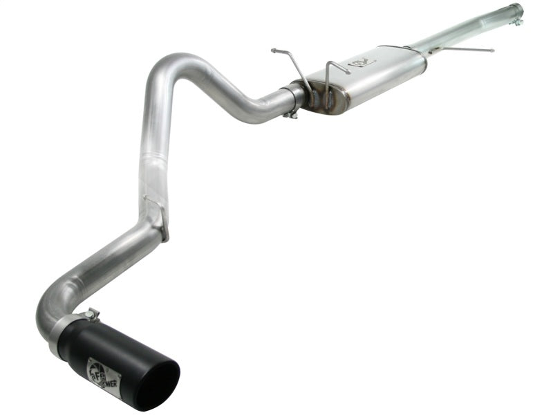 aFe MACHForce XP Exhaust Cat-Back 3in SS-409 w/ Black Tip 97-03 Ford F-150 V8 4.6/5.4L Catback aFe