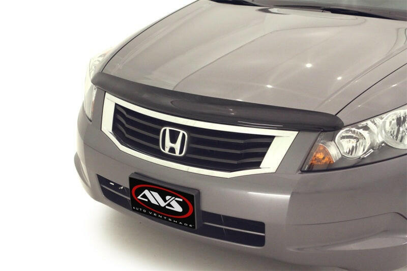 AVS 08-12 Honda Accord Carflector Low Profile Hood Shield - Smoke Hood Deflectors AVS