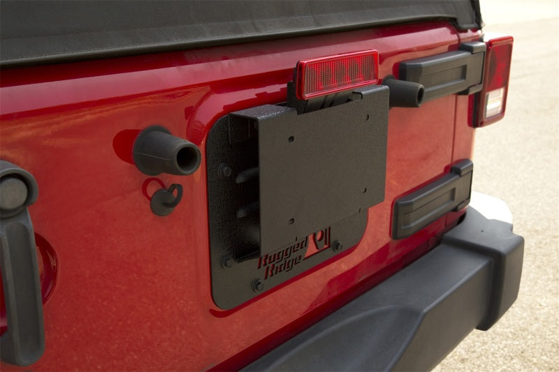 Rugged Ridge Tire Carrier Delete Kit 07-18 Jeep Wrangler JK Spare Tire Carriers Rugged Ridge