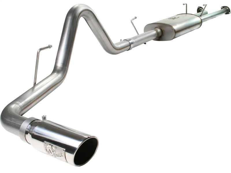 aFe MACHForce XP Exhaust Cat-Back SS-409 07-09 Toyota Tundra V8-5.7L w/ Polished Tip Catback aFe