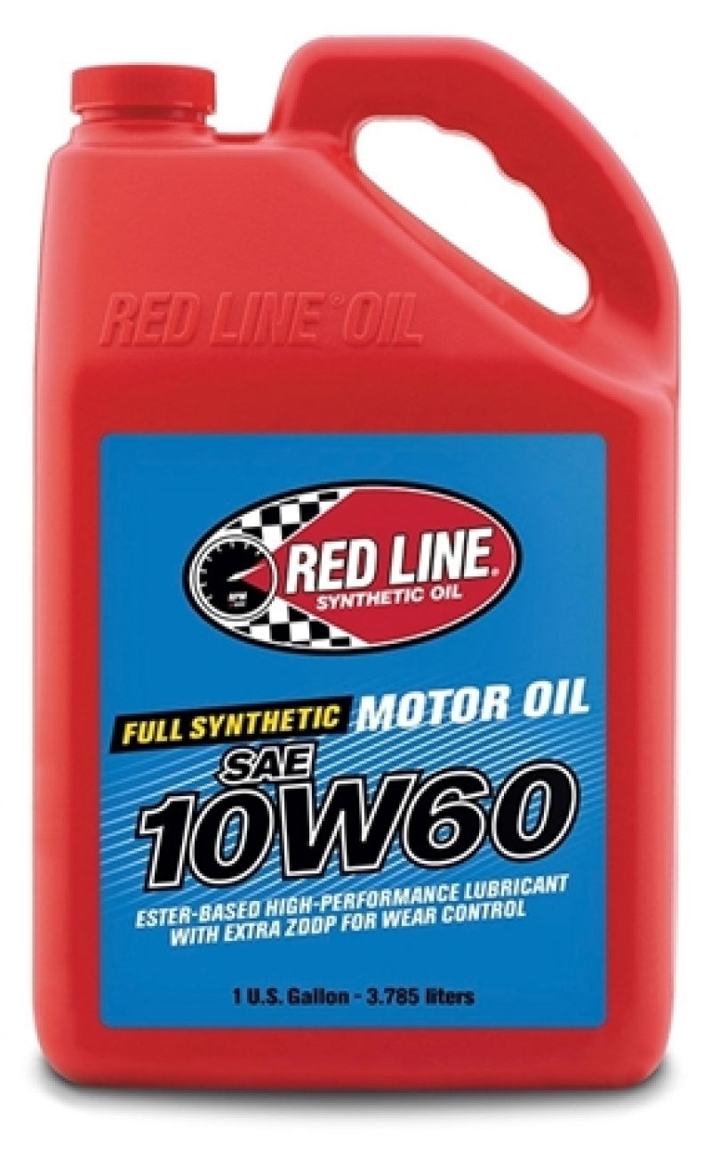 Red Line 10W60 Motor Oil - Gallon Motor Oils Red Line