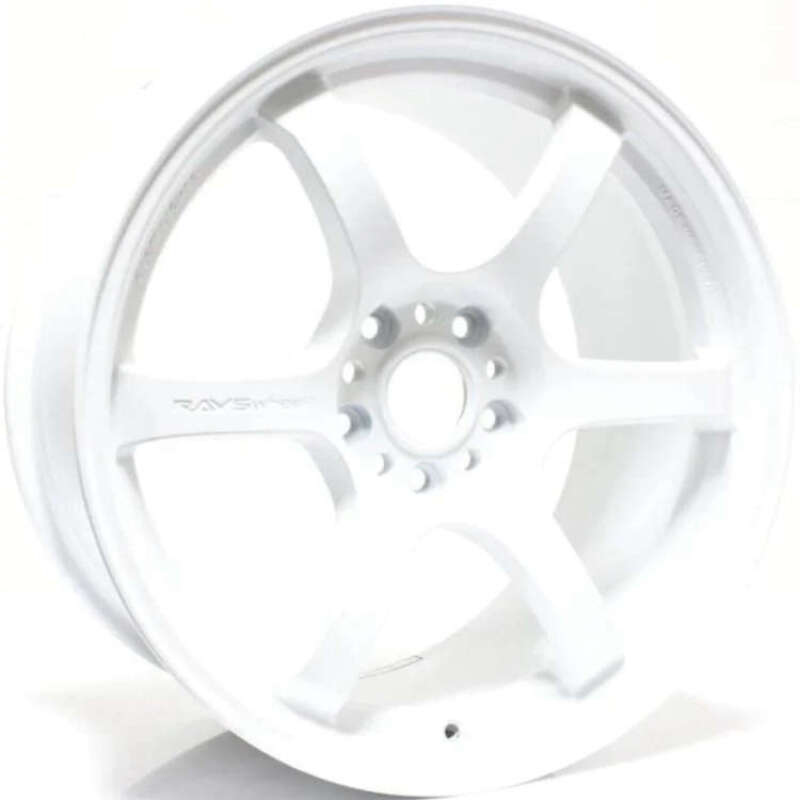 Gram Lights 57DR 18x9.5 +38 5x100 Ceramic Pearl Wheel (Min Order Qty 20) Wheels - Cast Gram Lights