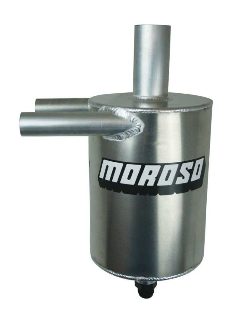 Moroso Pro Mod 1.5 Gallon Rear Mount Breather Tank Engine Breather Filters Moroso