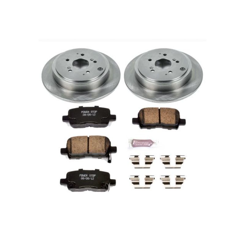 Power Stop 01-06 Acura MDX Rear Autospecialty Brake Kit Brake Kits - OE PowerStop