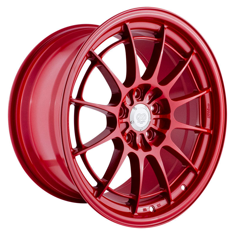 Enkei NT03+M 18x9.5 5x114.3 40mm Offset 72.6mm Bore - Competition Red Wheel Wheels - Cast Enkei