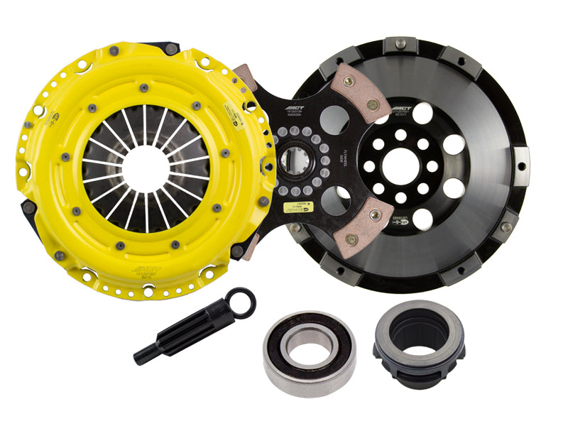 ACT 96-99 BMW M3 3.2L I6 XT/Race Rigid 4 Pad Clutch Kit Clutch Kits - Single ACT