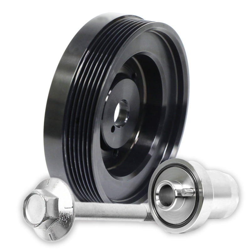 Fluidampr 2022+ Toyota GR86/Subaru BRZ (FA24F/FA24D) Steel Internally Balanced Damper w/Adapter Kit Crankshaft Dampers Fluidampr