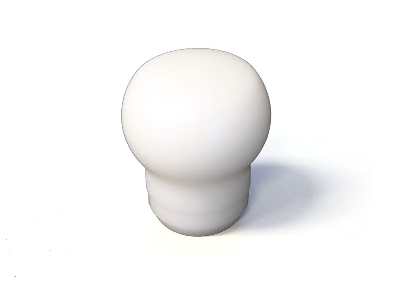 Fat Head Delrin Shift Knob (White): Universal 12x1.25 Shift Knobs Torque Solution