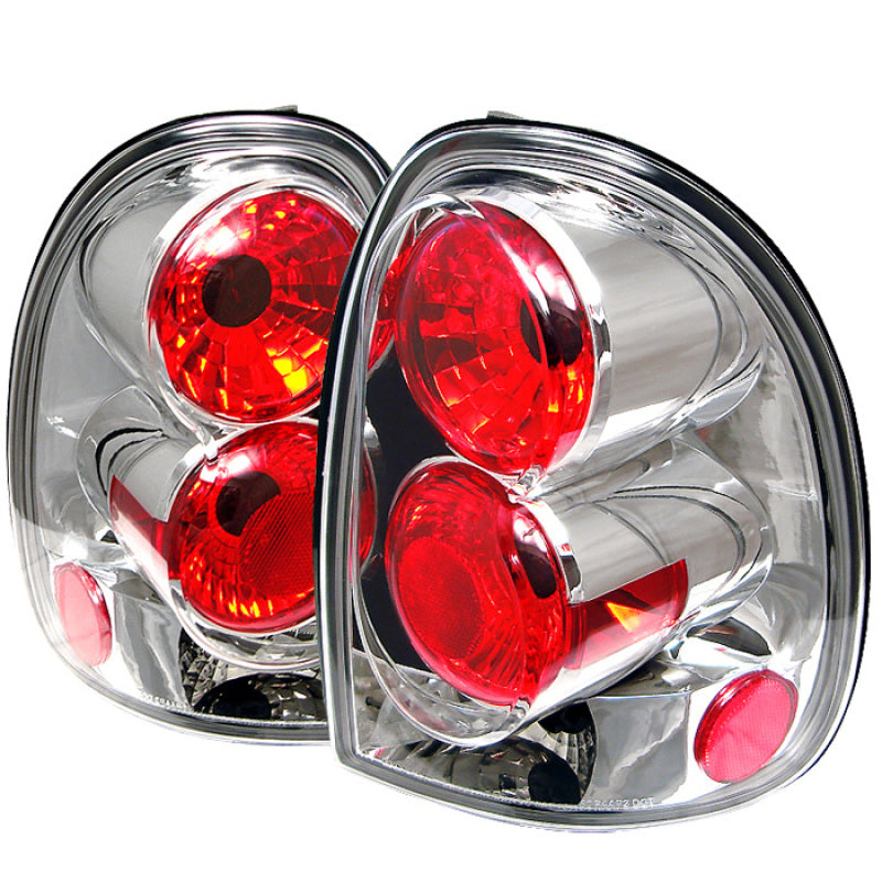 Spyder Dodge Caravan/Grand Caravan 96-00Euro Style Tail Lights Chrome ALT-YD-DC96-C Tail Lights SPYDER