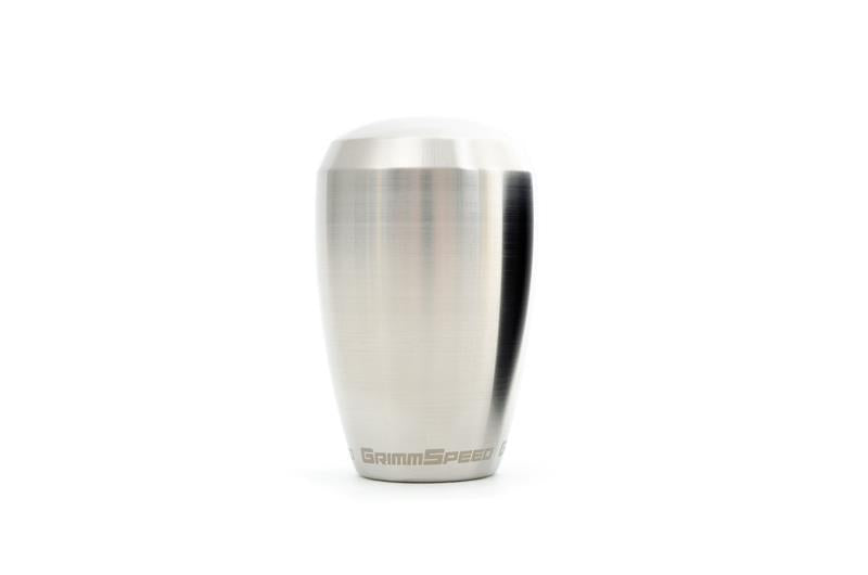 GrimmSpeed Shift Knob Stainless Steel - Subaru 5 Speed and 6 Speed Manual Transmission Shift Knobs GrimmSpeed