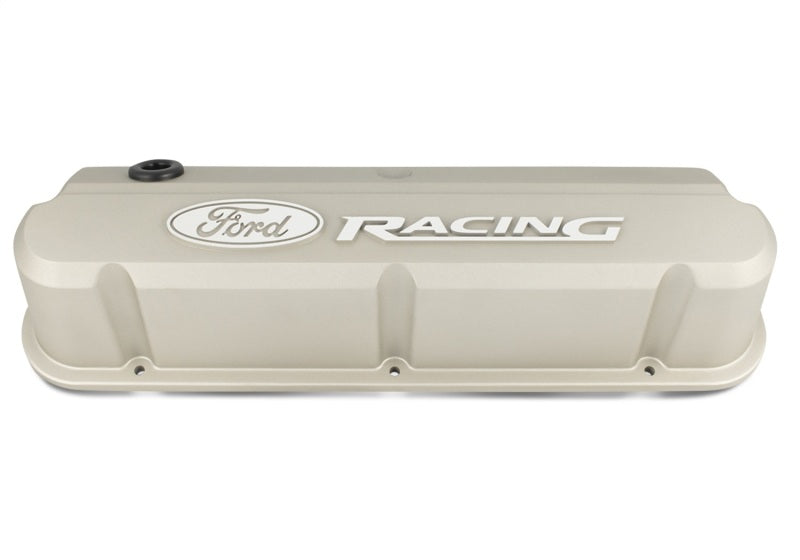 Ford Racing 289-351 Slant Edge Gray Valve Cover Valve Covers Ford Racing