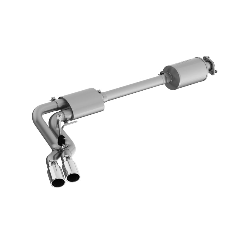 MBRP 15-20 Ford F150 T304 Pre-Axle 4in OD Tips Dual Outlet 3in Cat Back Exhaust Catback MBRP