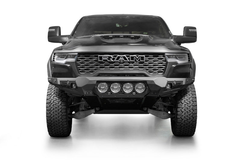 Addictive Desert Designs 25+ RAM 1500 RHO Bomber Front Bumper Bumpers - Steel Addictive Desert Designs