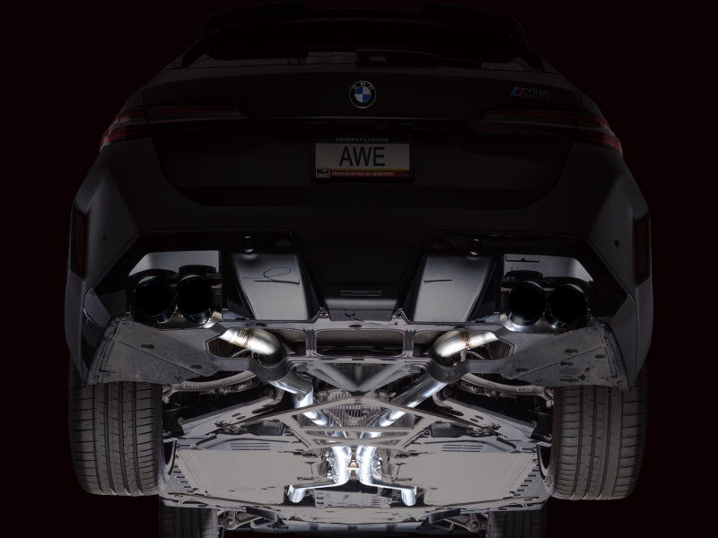 AWE Tuning BMW G90/G99 M5 Track Edition Cat-Back Exhaust - Diamond Black Tips Catback AWE Tuning