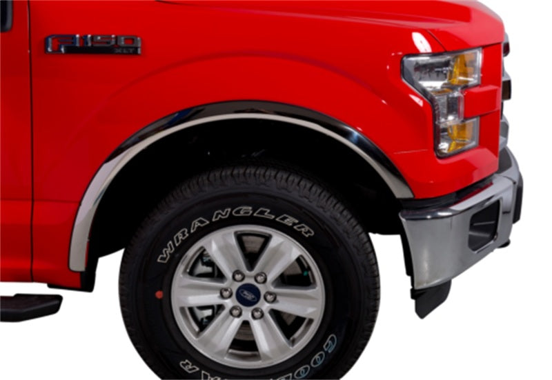Putco 2021 Ford F-150 Stainless Steel Fender Trim - w or w/o Factory Fender Flares Exterior Trim Putco