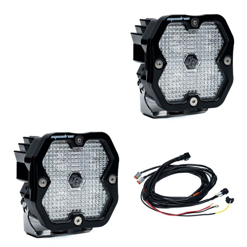 Baja Designs Squadron 2.0 Sport LED Work/Scene (Pair) Light Bars & Cubes Baja Designs