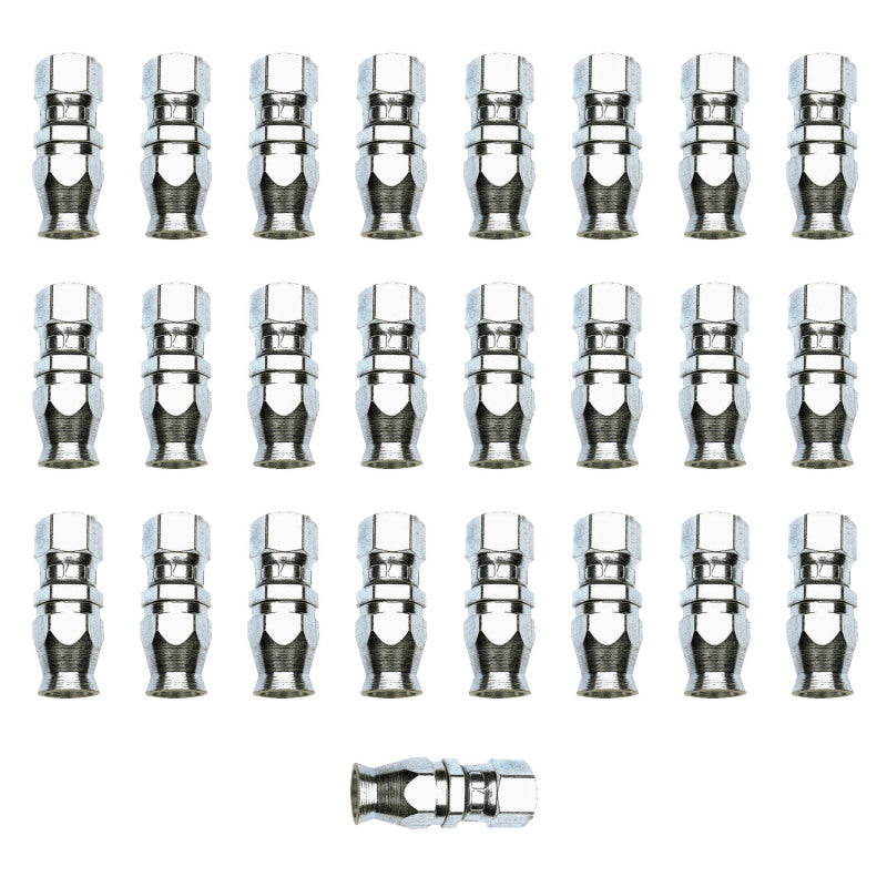 Russell Performance -6 AN Endura Pwerflex Power Steering Straight Hose Ends (25 pcs.) Fittings Russell