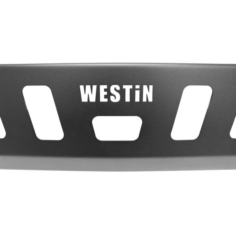 Westin 18-19 Jeep Wrangler JL Front Bumper Skid Plate - Textured Black Skid Plates Westin