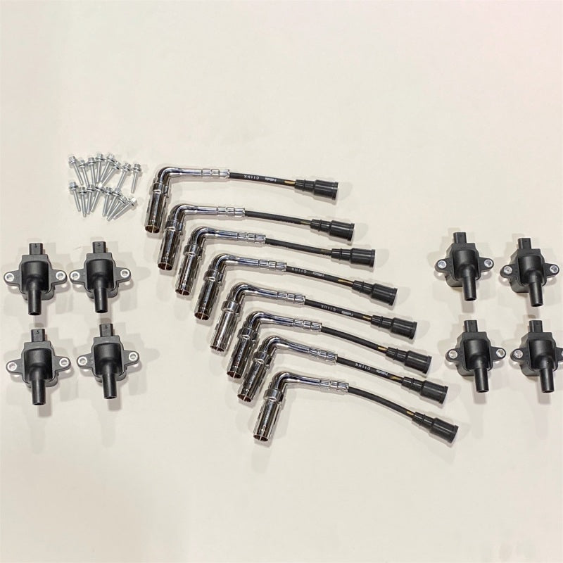 Ford Racing 20-22 Super Duty 7.3L Gas Ignition Coil & Wire - Set of 8 Stock Replacement Ignition Ford Racing