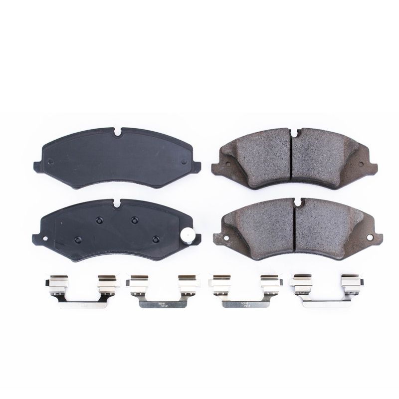 Power Stop 10-14 BMW X5 Front Z17 Evolution Ceramic Brake Pads w/Hardware Brake Pads - OE PowerStop