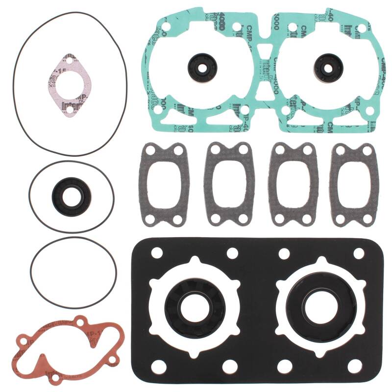Vertex Gaskets 1991 Ski-Doo Formula Plus/E/XTC/XTCE Complete Gasket Kit w/ Oil Seals Engine Hardware Vertex Pistons