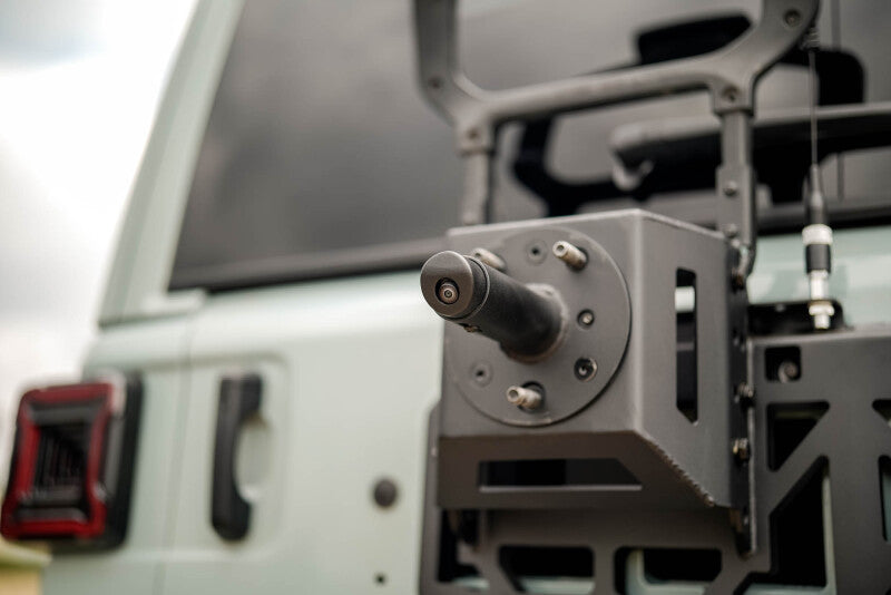 DV8 Offroad 18-25 Jeep Wrangler JL Spare Tire Carrier Chase Racks DV8 Offroad
