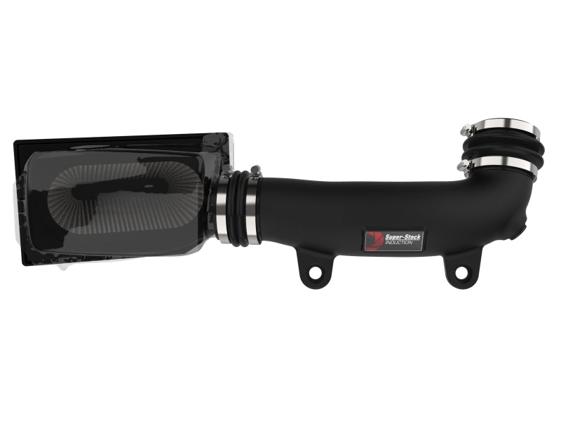 aFe Super Stock Induction System Pro Dry S Media 18-21 Jeep Wrangler JL L4-2.0L (t) Cold Air Intakes aFe