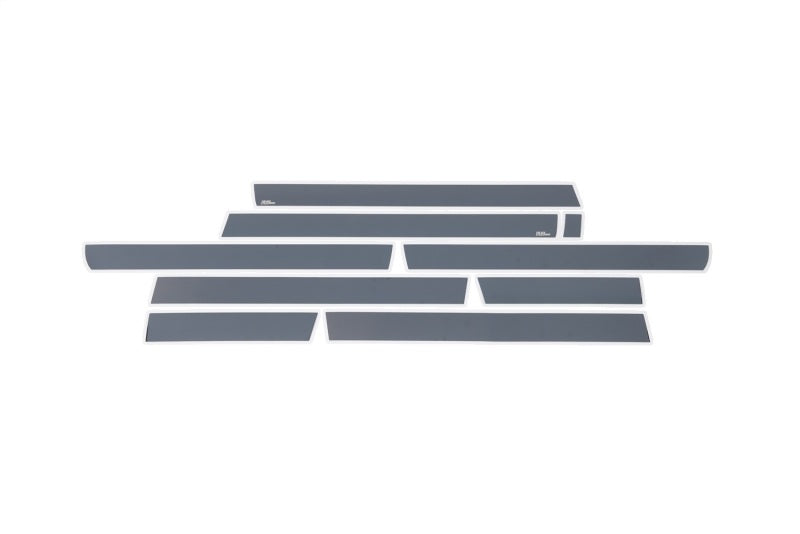 Putco 14-18 GMC Sierra LD - Crew Cab - 6.5in Bed (10pcs) Black Platinum Rocker Panels Body Armor & Rock Rails Putco