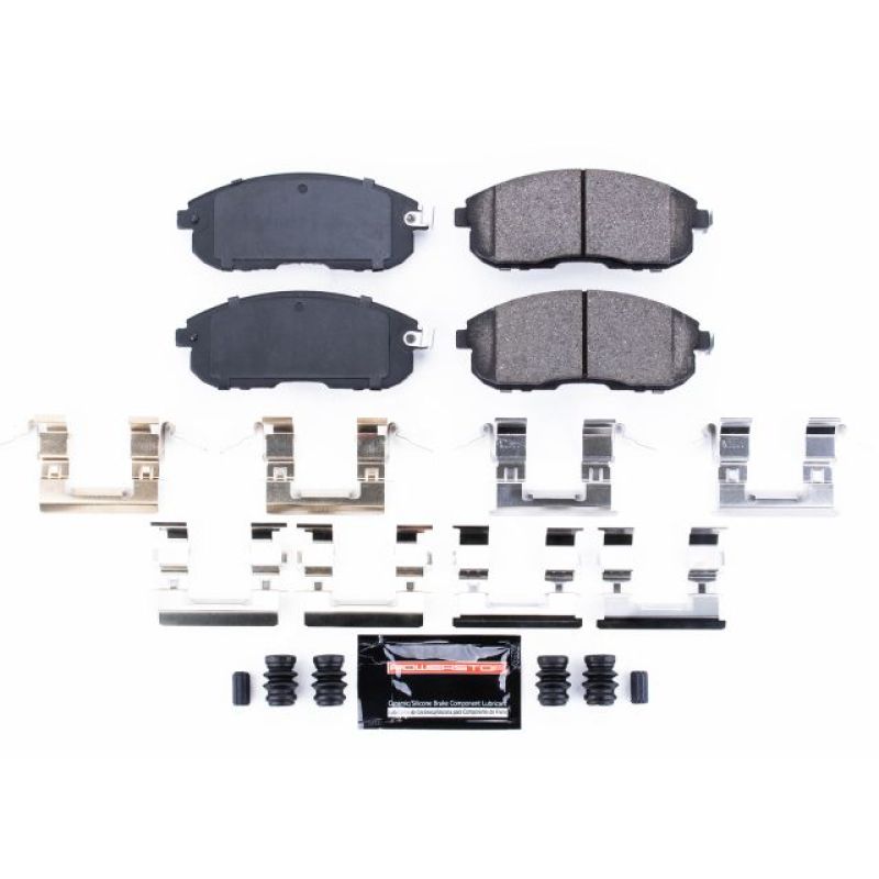 Power Stop 03-05 Infiniti G35 Front Z23 Evolution Sport Brake Pads w/Hardware Brake Pads - Performance PowerStop