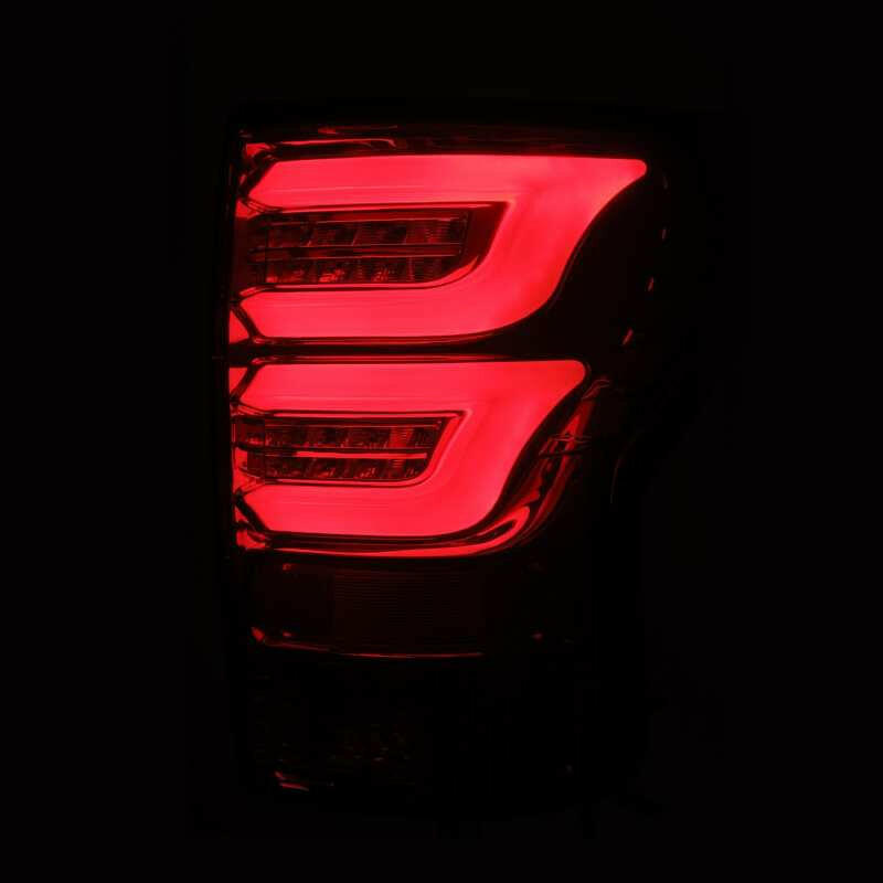 AlphaRex 07-13 Toyota Tundra PRO-Series LED Tail Lights Jet Black Tail Lights AlphaRex