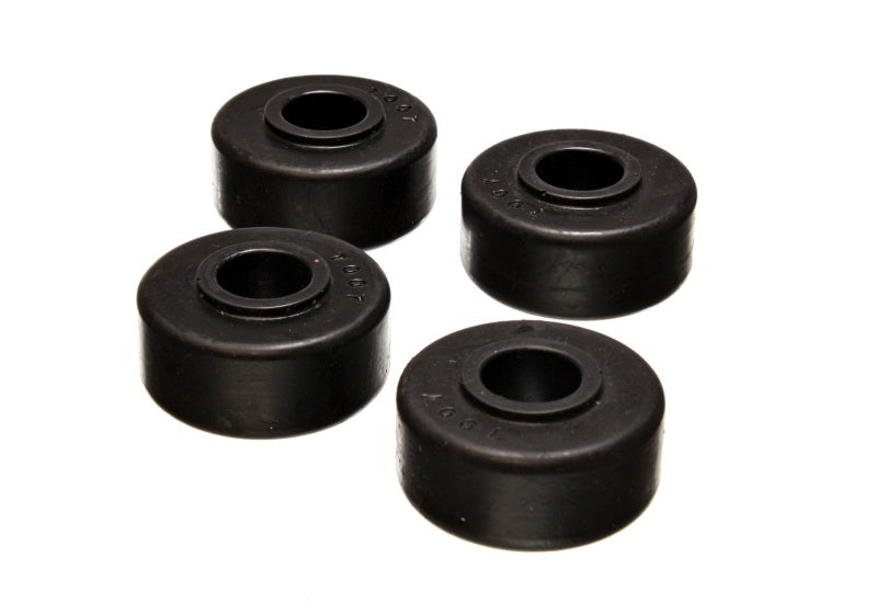 Energy Suspension 79-93 Dodge D-50 2WD / 87-96 Mitsubishi 2WD PU Black Front Strut Rod Bushing Set Bushing Kits Energy Suspension