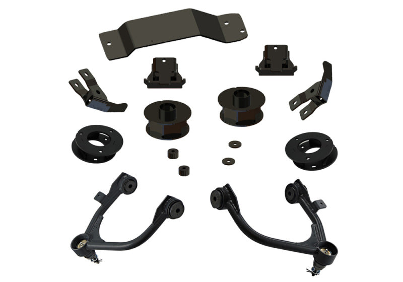 Superlift 15-19 Chevrolet Tahoe/ GMC Yukon 4WD 3.5in Lift Kit Aluminum/OEM Stamp Steel Control Arms Lift Kits Superlift