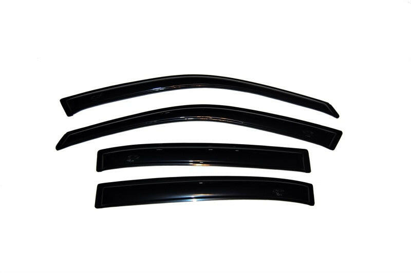 AVS 04-07 Chevy Malibu Ventvisor Outside Mount Window Deflectors 4pc - Smoke Wind Deflectors AVS