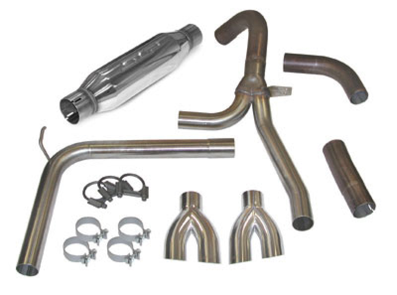 SLP 1998-2002 Chevrolet Camaro LS1 LoudMouth Cat-Back Exhaust System w/ 3.5in Dual Tips Catback SLP