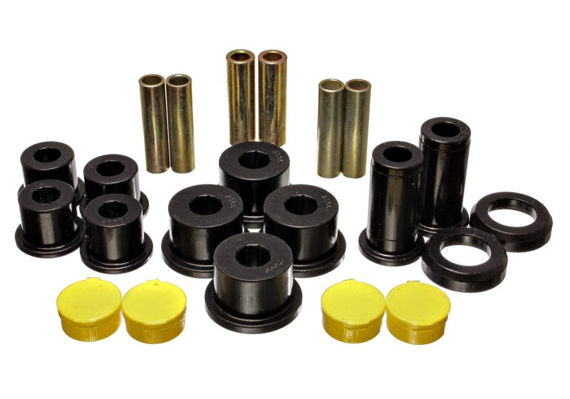 Energy Suspension 2/4 Wd Rear Leaf Spring Bshg - Black Bushing Kits Energy Suspension