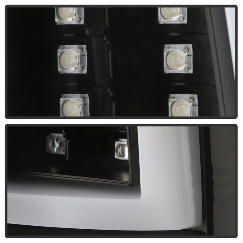 Spyder 03-06 Chevy Silverado - (Does Not Fit Stepside) LED Tail Lights - All Black ALT-YD-CS03V2-LED Tail Lights SPYDER