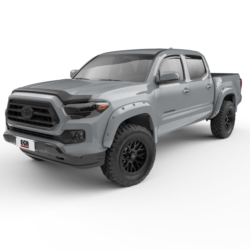 EGR 16+ Toyota Tacoma w/Mudflap Bolt-On Look Color Match Fender Flares - Set - MagneticGray Fender Flares EGR