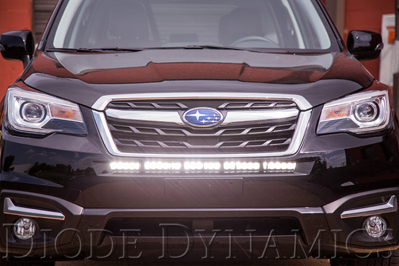 Diode Dynamics 30 In LED Light Bar Single Row Straight - Amber Combo Each Stage Series Light Bars & Cubes Diode Dynamics