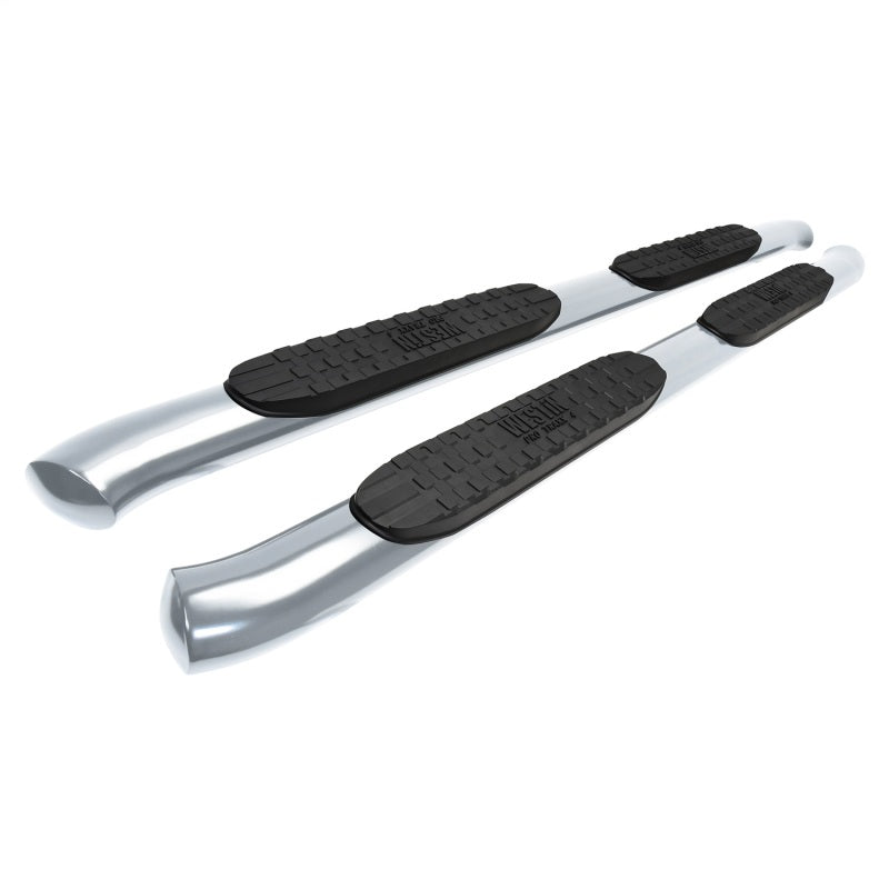Westin 2022 Toyota Tundra Double Cab PRO TRAXX 4 Oval Nerf Step Bars - Stainless Steel Nerf Bars Westin