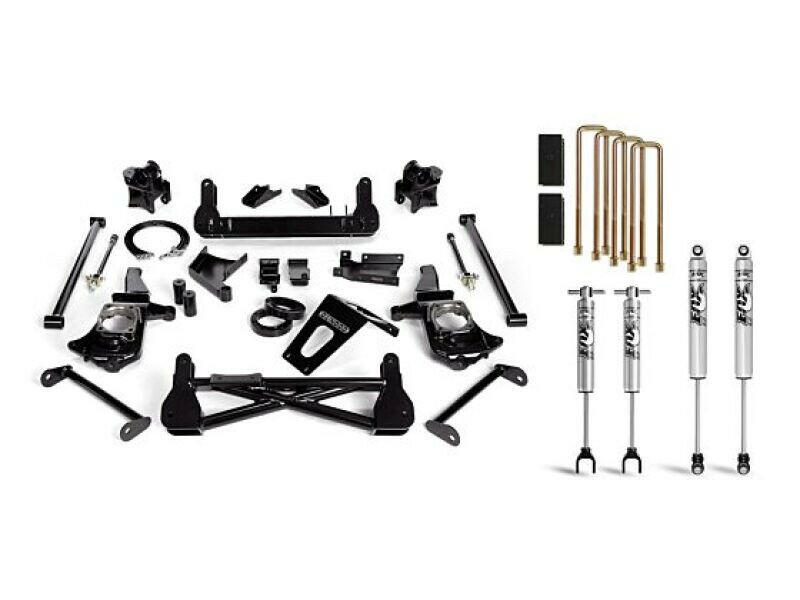 Cognito 11-19 Chevy/GMC Silv/Sierra 2500/3500 HD 2WD/4WD 7in Std Lift Kit w/ Fox PSMT 2.0 Shocks Lift Kits Cognito