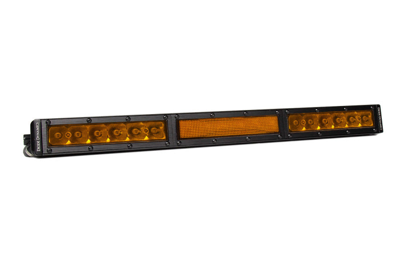 Diode Dynamics 18 In LED Light Bar Single Row Straight - Amber Combo Each Stage Series Light Bars & Cubes Diode Dynamics
