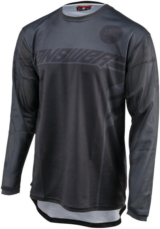 Answer 25 Arkon Nitrus Jersey Black/Grey - Large Jerseys Answer